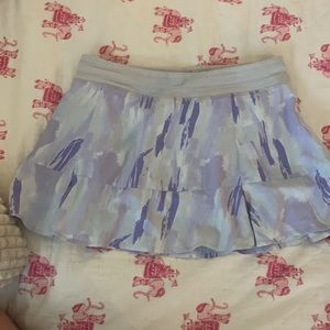 Task performance tennis skirt